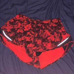 Lululemon hotty hot shorts